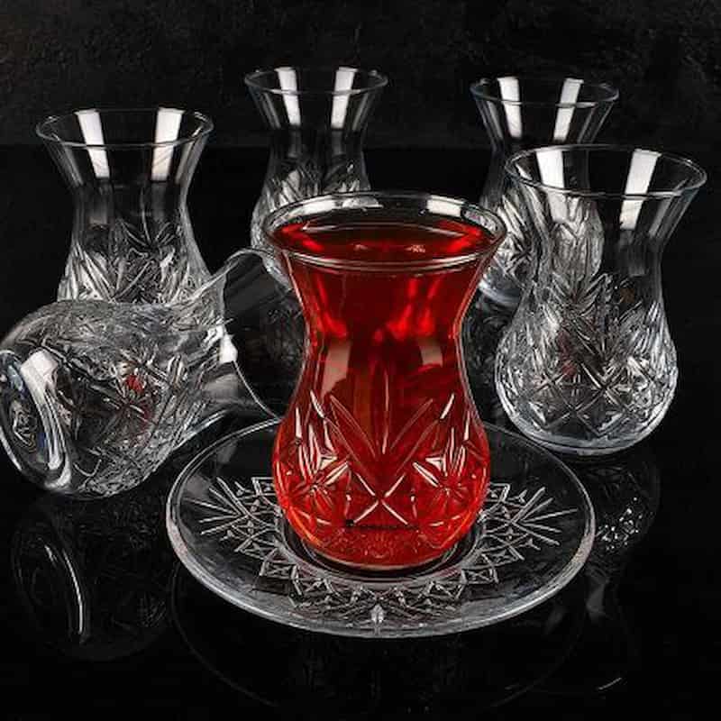 تصویر 1 از لیوان کریستالی کمر باریک مناسب هدیه با بسته‌ بندی شیک و جذاب